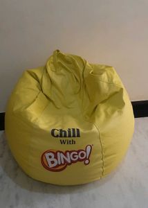 Yellow Bingo Bean Bag Chair