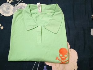 New Green Oversized T-shirt