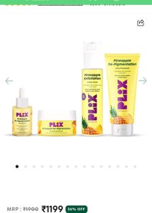 Plix Pineapple De-Pigmentation Skincare Set