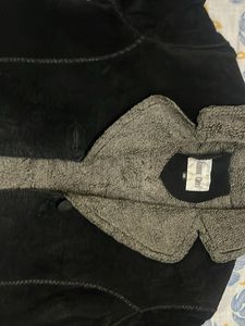 Vintage Black Suede Jacket