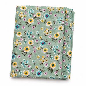 Floral Print Cotton Dress Material 2pc