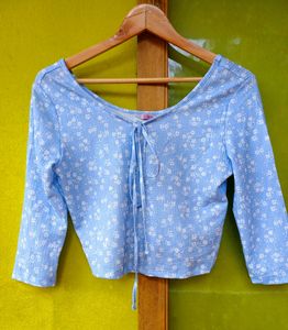 Ginger Sky blue Top(Women)