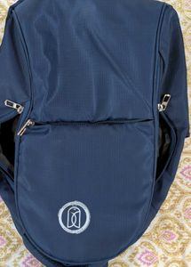Stylish Navy Backpack with JNU logo