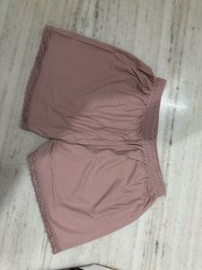 Lace Trimmed Sleep Shorts