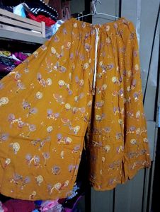 Flared Palazzo(Free Croptop)