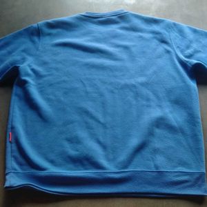 Blue Crew Neck Sweatshirt