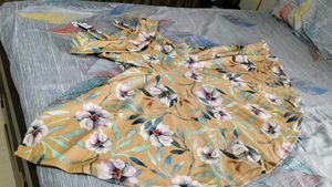 new with tag off shoulder frock