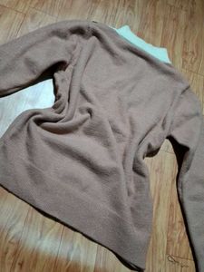 Cozy Knit V-Neck Sweater