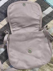 Stylish Crossbody Bag with Tassels Lilac Purple