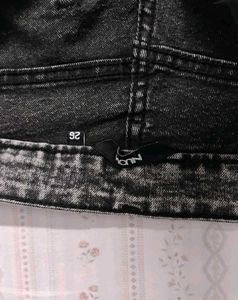 Nuon Grey Wash Flare Jeans