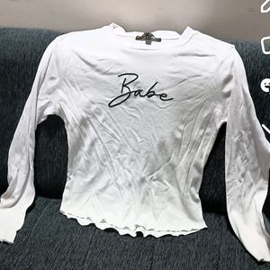 Korean T-shirt White