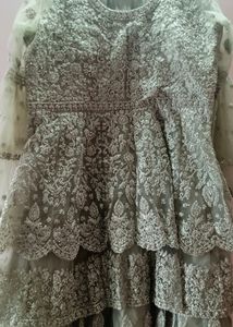 New Sea Green Bridal Kurta Set