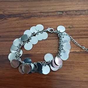Boho Chic Coin Charm Adjustable Banjara Bracelet