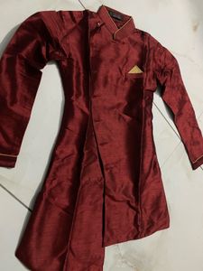Maroon Ethnic Party Wear Kurta