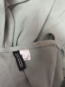 Tie Detail Ribbed Dress H&amp;M