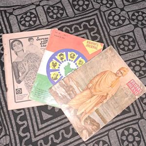 3 Vintage Bhavan's Journal Magazines