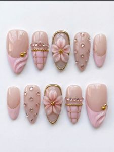 Handmade Press-On Nails Set