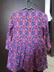 Bohemian Print Tunic Top