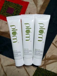 Plum Green Tea Pore-Cleansing Face Wash (3 Pcs)