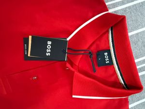 BOSS Red Polo Shirt L Size