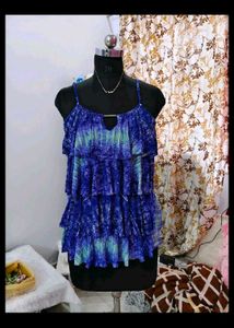 Boho Tiered Ruffle Cami Top