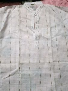 Men's White Kurta
