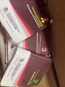 ICAI Foundation Course Study Material Set