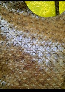 Stylish Brown Woven Shoulder Bag