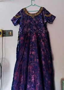 Blue &amp; Pink Party dress