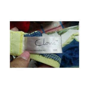 Blue Cotton Bra