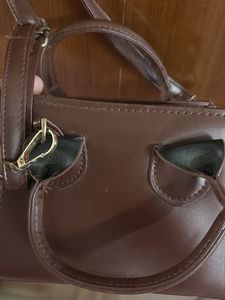 Chic Brown Mini Handbag