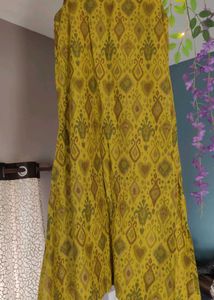 Avaasa Ikat Print Kurta