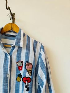 Zara women Shirt Dress