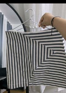 Mini Skirt Striped Women's