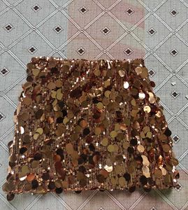 Sparkling Sequin Mini Skirt