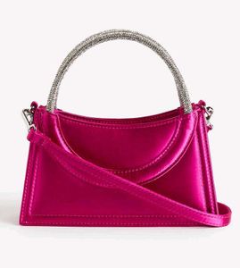 🔻PRICE DROP - H&M Hot Pink Satin Bag