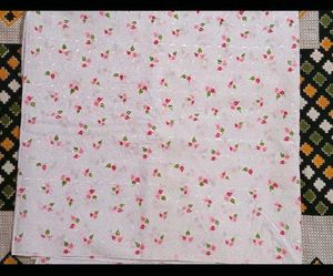 New Ladies Cotton Dress Material With Embroidery