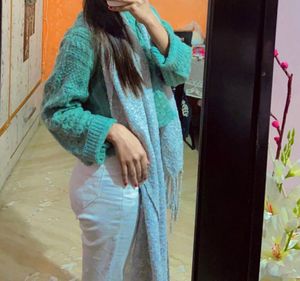 Sea Green Sweater