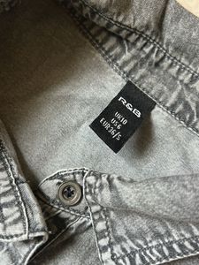 Classic Grey Denim Shirt