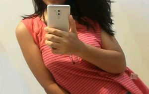 Pink Striped Lace Top