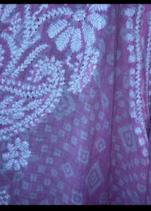 Pink Chikankari Tunic