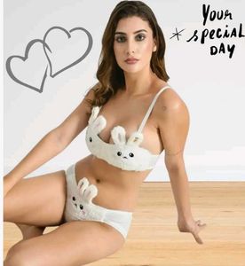 Cute Bunny Lingerie Set