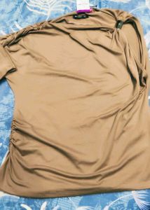 Elegant Brown Tunic Top