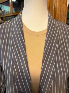 Pinstripe Blazer Jacket