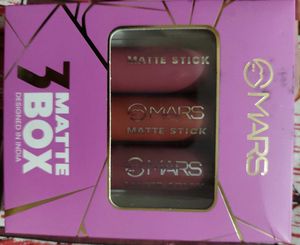 Mars Matte Stick 3 Pcs Set
