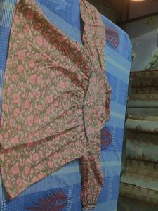 Beautiful Floral Print Kurta