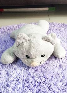 Gray Cat Plush Toy