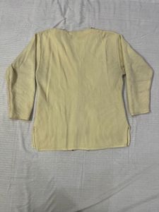 Cream Knit Cardigan