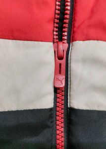 Puma colorblocked puffer vest