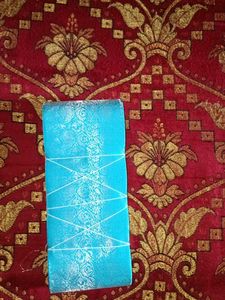 Beautiful Blue Silk Saree